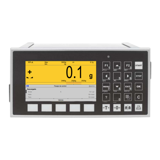 Minebea Intec Basic PR 5500/80 Instrucciones De Manejo