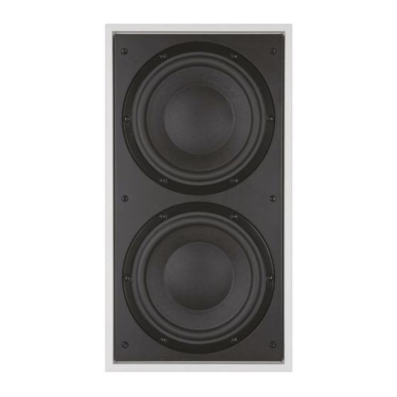 Bowers & Wilkins ISW-4 Manual Del Proprietário