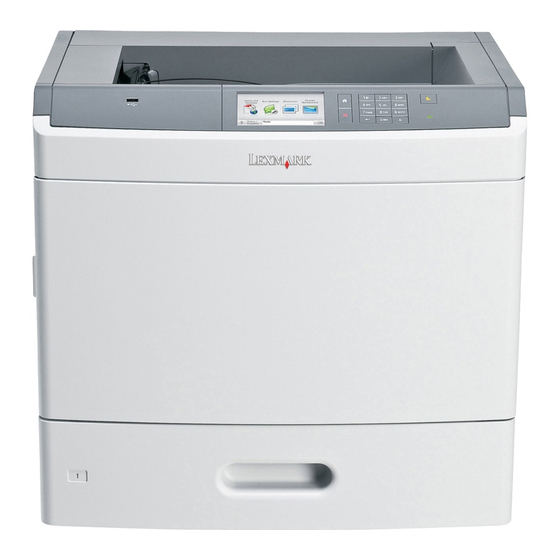 Lexmark C792 Manual Del Usuario
