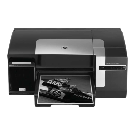 HP Officejet Pro K550 Guía De Instalación Inicial