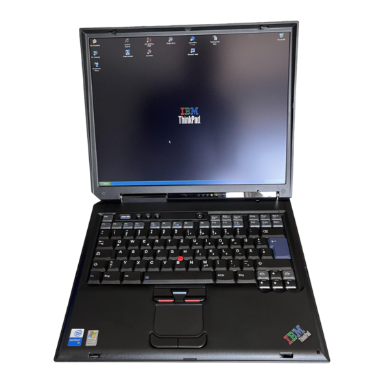 IBM ThinkPad R40 Serie Guía De Servicio Y De Resolución De Problemas