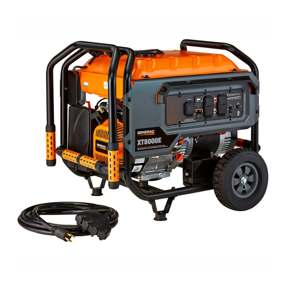 Generac XT8000E Serie Manuales