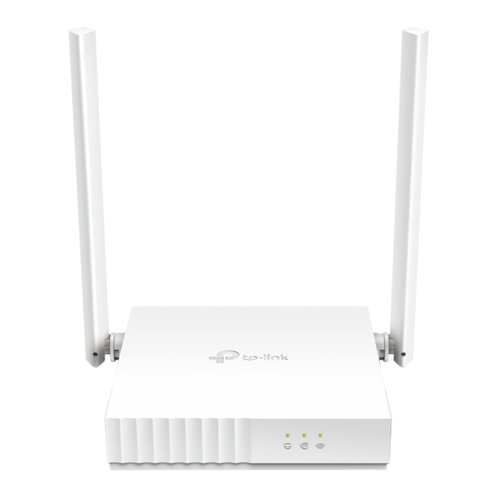 TP-Link TL-WR820N Guía De Instalación Rápida