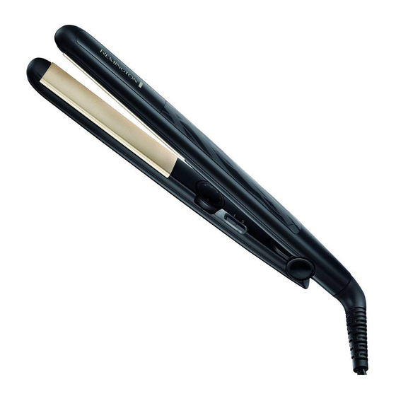 Remington Ceramic Straight 230 Manual Del Usuario