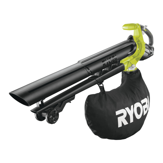 Ryobi OBV18 Manuales