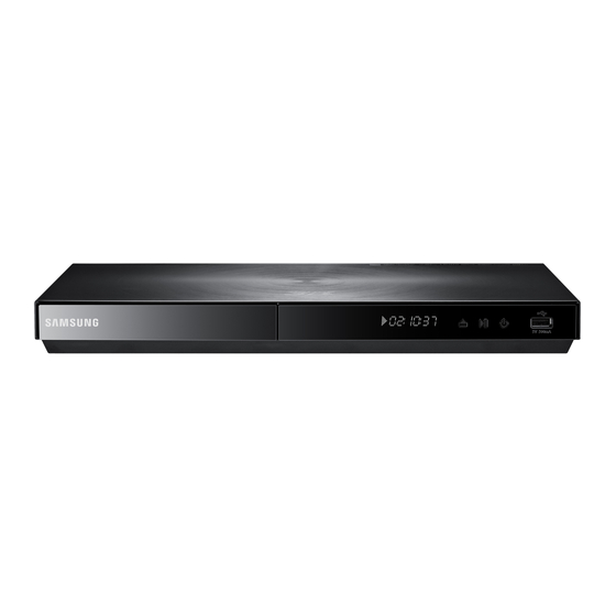 Samsung BD-E5900 Manual Del Usuario