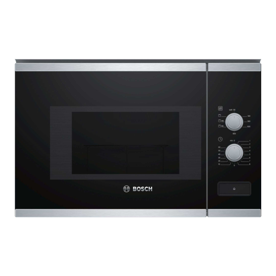 Bosch BEL520MS0 Manual De Usuario E Instrucciones De Montaje