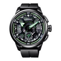 Citizen Eco-Drive F990 Instrucciones