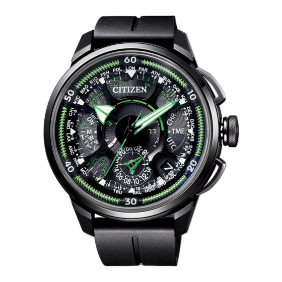 Citizen F990 Instrucciones