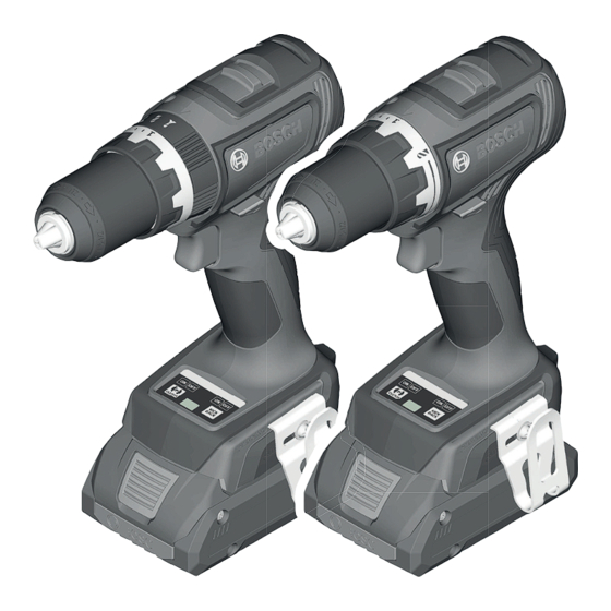 Bosch GSR18V-800C Instrucciones De Funcionamiento Y Seguridad