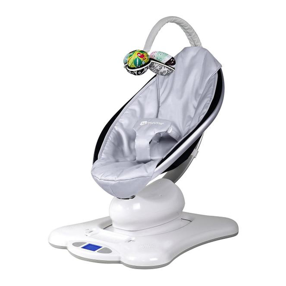 4moms mamaRoo Manual Del Usuario