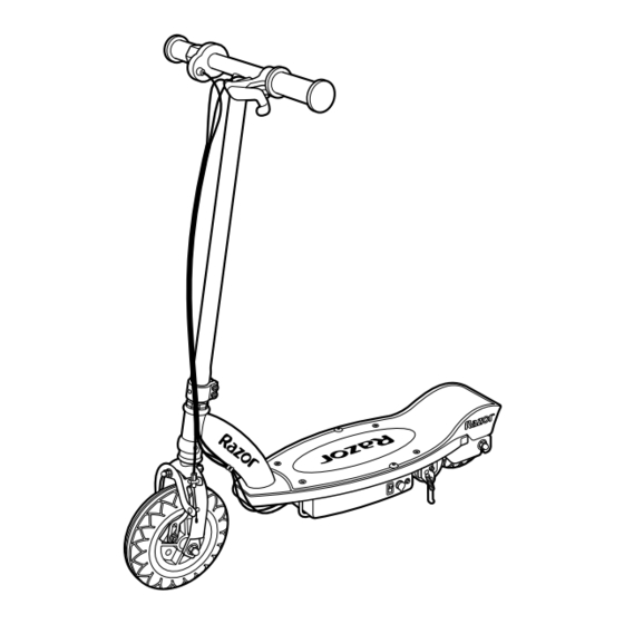 Razor E100 Manual De Instrucciones