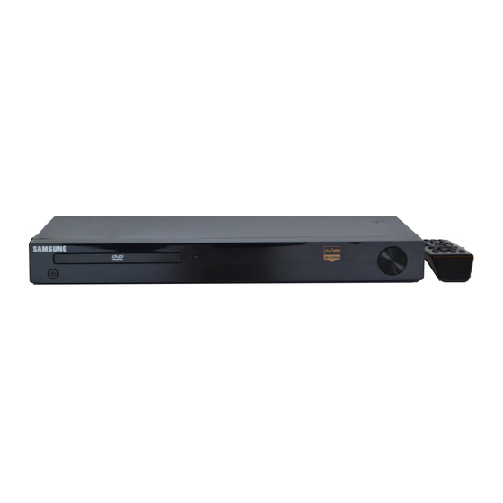 Samsung DVD-1080P8 Manual De Usario