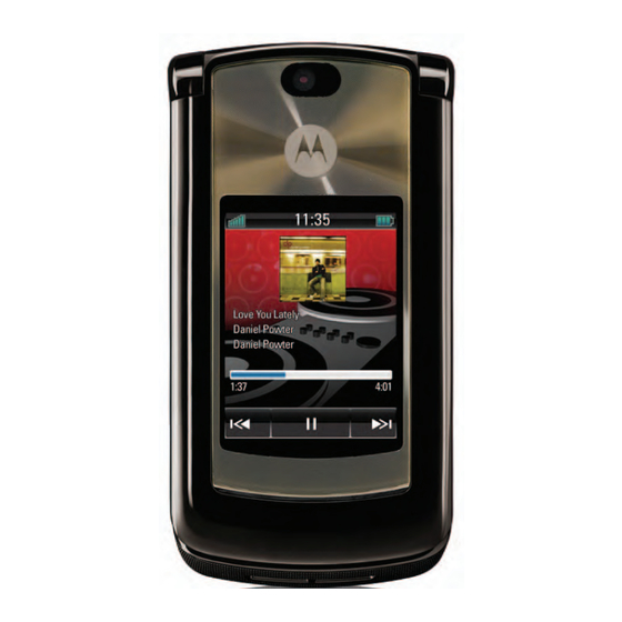 Motorola MOTORAZR2 V8 Manual De Instrucciones
