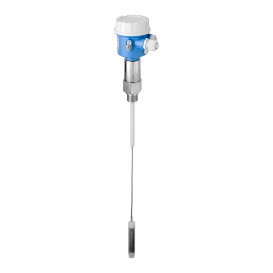 Endress+Hauser Liquicap M FMI52 HART Manual De Instrucciones