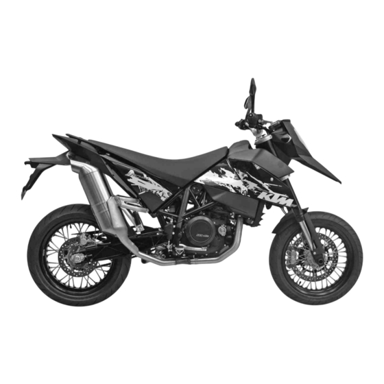 KTM 690 Supermoto Limited Edition EU 2009 Manual De Instrucciones