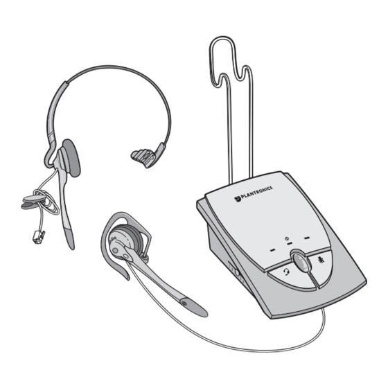 Plantronics s12 Manual De Usuario