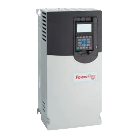 Rockwell Automation Allen-Bradley ATEX PowerFlex 750 Serie Manual Del Usuario