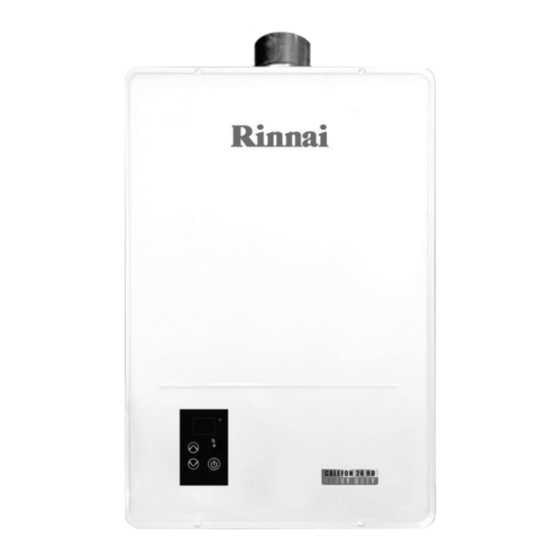 Rinnai RUS-24FEH Manual De Instalacion Y Uso