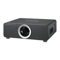 Panasonic PT-DZ770EL Instrucciones De Operación