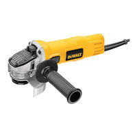 DeWalt DWE4011 Manual De Instrucciones