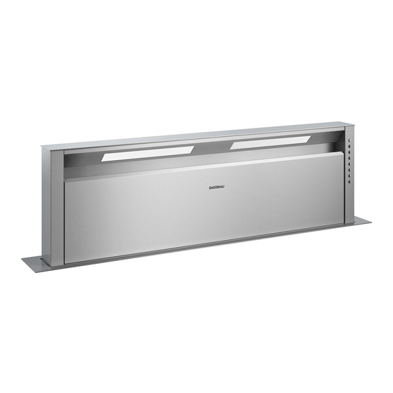 Gaggenau AL 400 Instrucciones De Uso