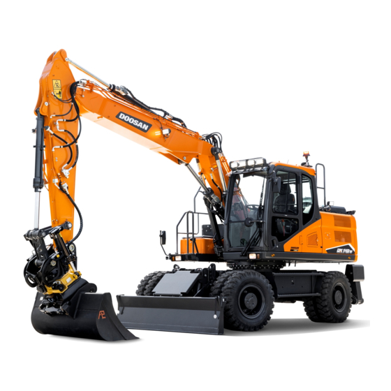 Doosan DX140W Manual De Instrucciones Y De Mantenimiento