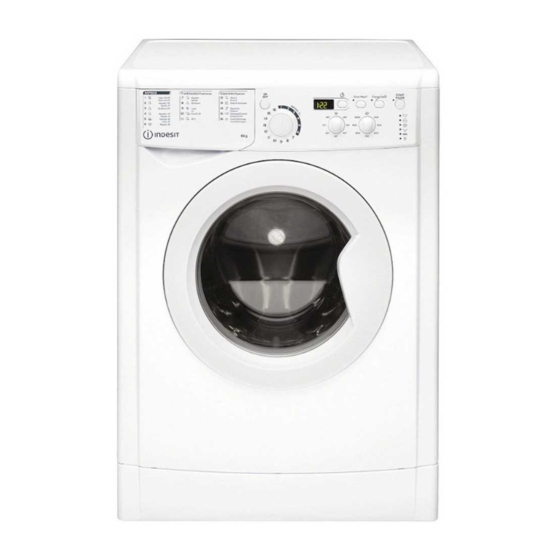 Indesit IWD 6105 Manual De Instrucciones