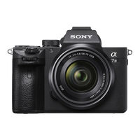 Sony ILCE-7RM3 Manual De Instrucciones