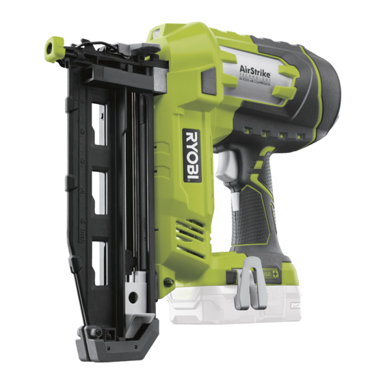 Ryobi R18N16 Manuales