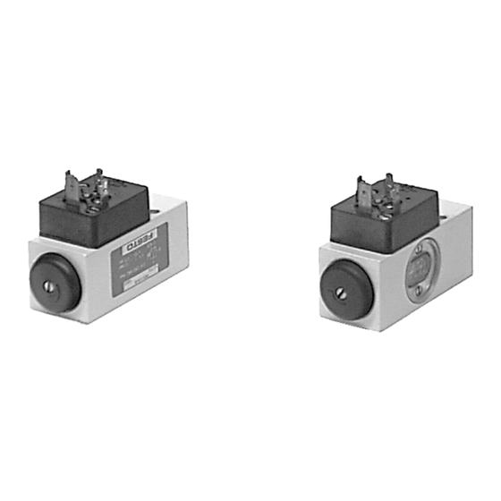 Festo PEV-1/4-B-OD Instrucciones De Utilizacion