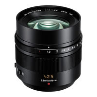 Panasonic Lumix H-NS043E Instrucciones De Operación