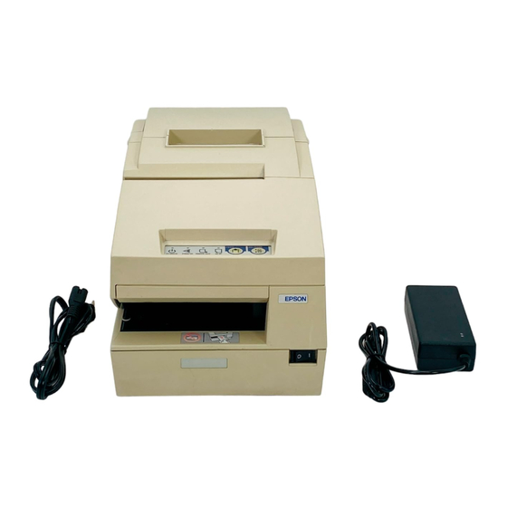 Epson TM-H6000II Manual Del Usuario