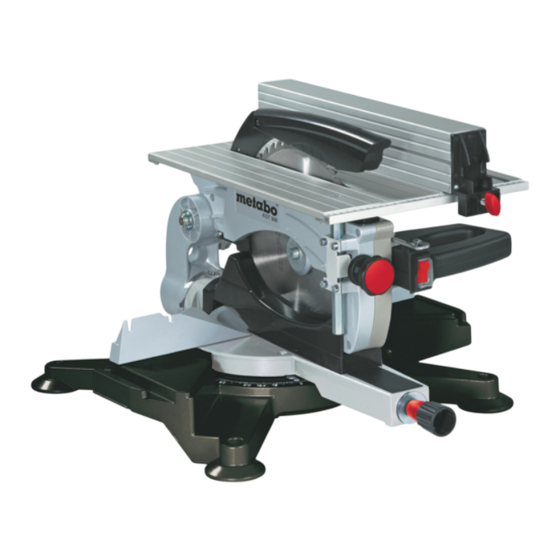 Metabo KGT 300 Manual De Instrucciones Original