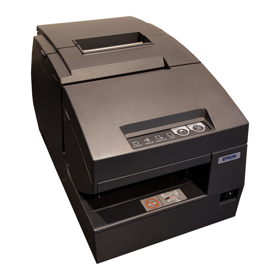 Epson TM-H6000II Manual Del Usuario