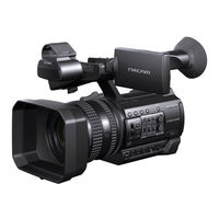 Sony HXR-NX100 Manual De Instrucciones