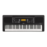 Yamaha YPT-360 Manual De Instrucciones