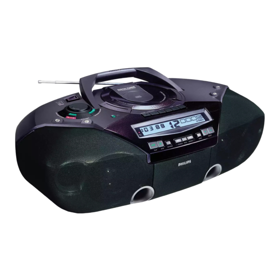 Philips AZ-2030 Manual Del Usuario