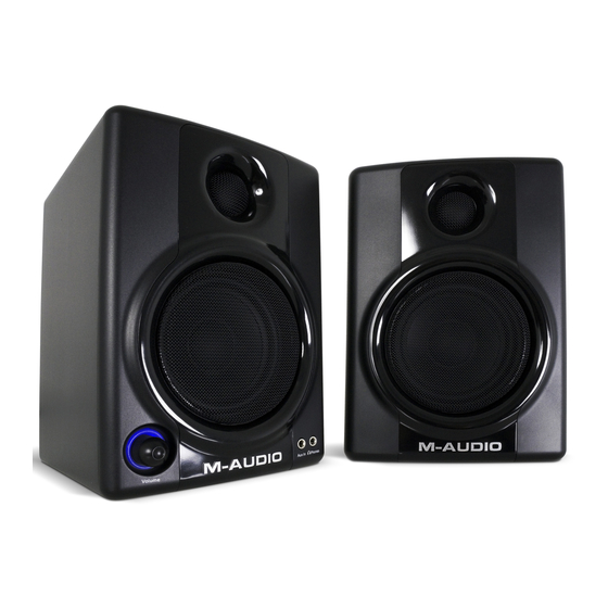 M-Audio AV 30 Manuales