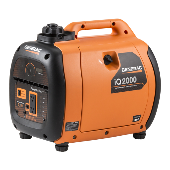 Generac iQ2000 Manual Del Usuario