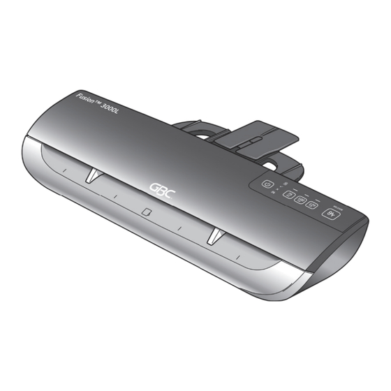 GBC FUSION 3000L Manual Del Usario