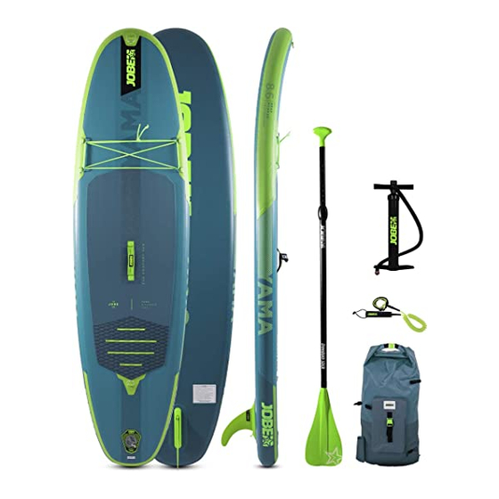 Jobe Aero Leona 10.6 Manuales