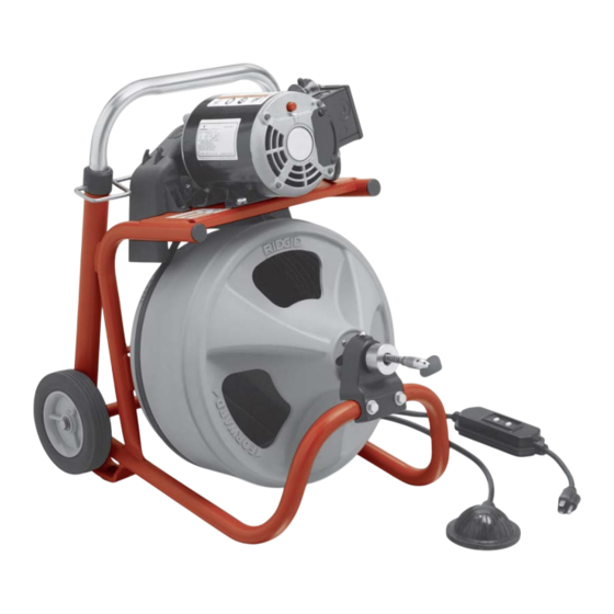 RIDGID K-400 Manual Del Usuario