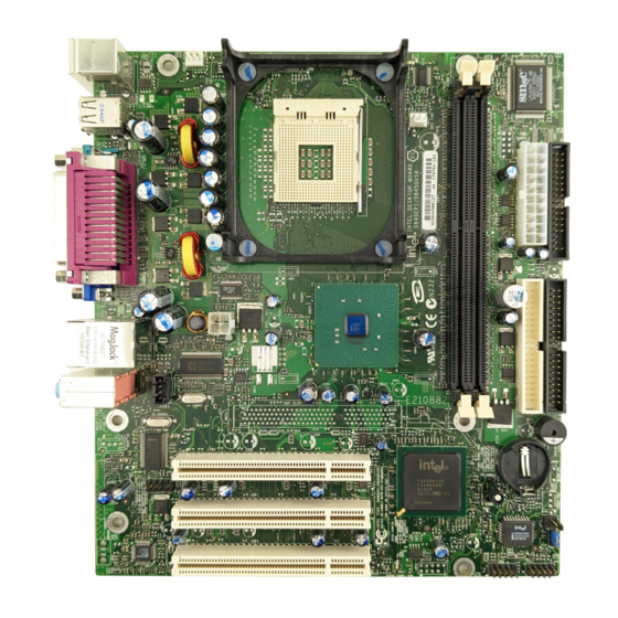 Intel D845GVSR Referencia Rápida