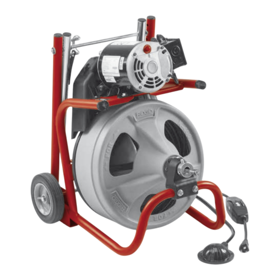 RIDGID K-400 Manual De Instrucciones
