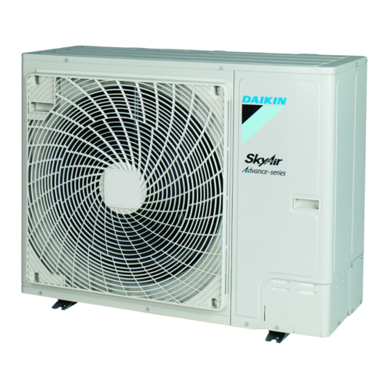 Daikin Sky Air Advance Serie Guía De Referencia Del Instalador