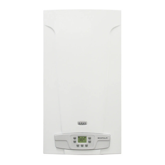 Baxi ECO4S Serie Instrucciones De Manejo