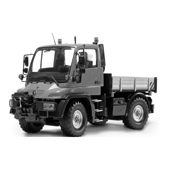 Carson Mercedes Benz UNIMOG U 300 Manual De Instrucciones