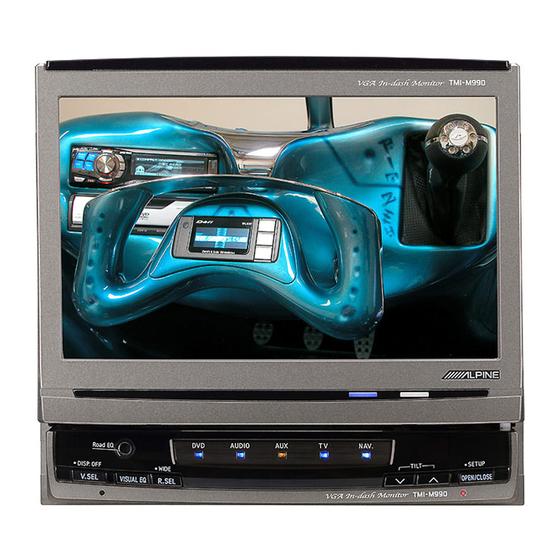 Alpine TMI-M990 Manual De Operación