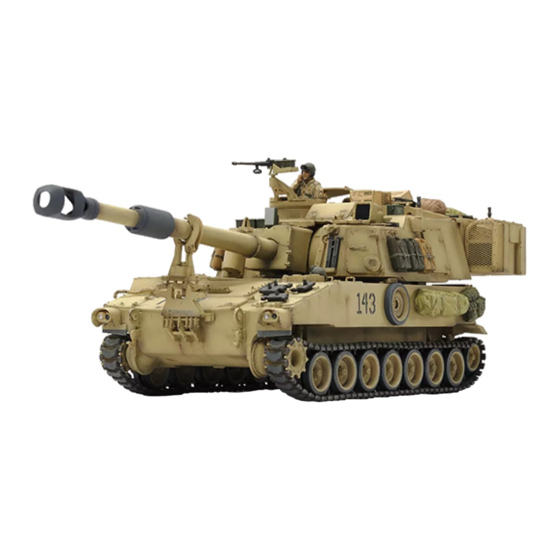 Italeri M109A6 Paladin Manual De Instrucciones